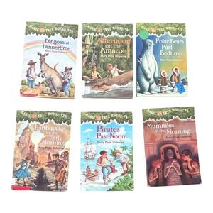 Magic Tree House Book Lot 6 Mary Pope Osborne Mummies Pirates Amazon Polar Bears